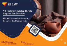 All-Inclusive Related Rights Registration Services | SBLAW Successfully Protects the “Art of Tea Making” Video