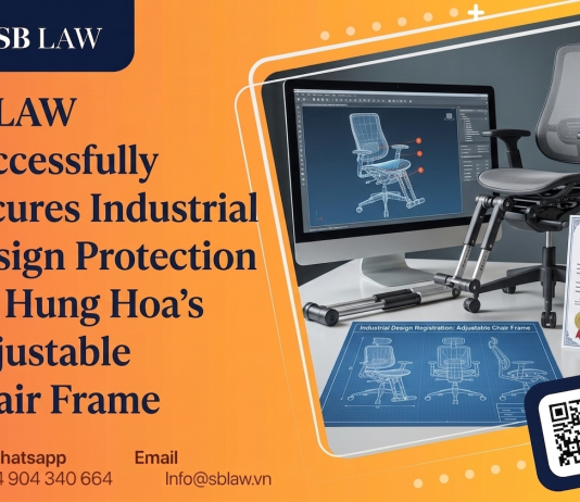 SBLAW Successfully Secures Industrial Design Protection for Hung Hoa’s Adjustable Chair Frame
