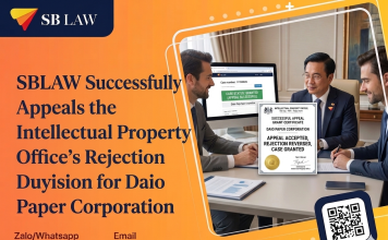 SBLAW Successfully Appeals the Intellectual Property Office’s Rejection Decision for Daio Paper Corporation