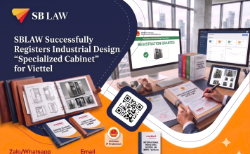 SBLAW Successfully Registers Industrial Design “Specialized Cabinet” for Viettel