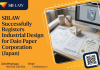 SBLAW Successfully Registers Industrial Design for Daio Paper Corporation (Japan)