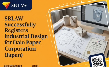 SBLAW Successfully Registers Industrial Design for Daio Paper Corporation (Japan)