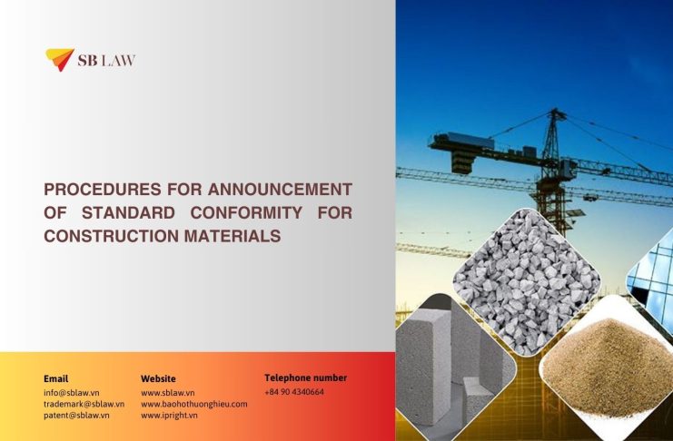 Procedures for announcement of standard conformity for construction ...